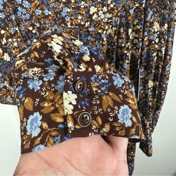 NEW Reformation Size M The Blake Puff Long Sleeves Square Neck Mini Shift Dress - Picture 4 of 10